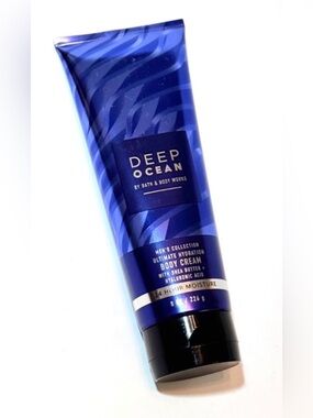Bath & Body Works Deep Ocean Men's Body Cream - Deep Blue
